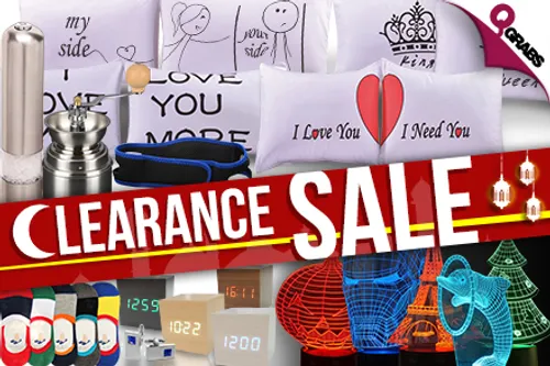 From QR20, Enjoy Our Latest CLEARANCE Sale - Hurry & Grab Even Better Deals! (QR79 Value)